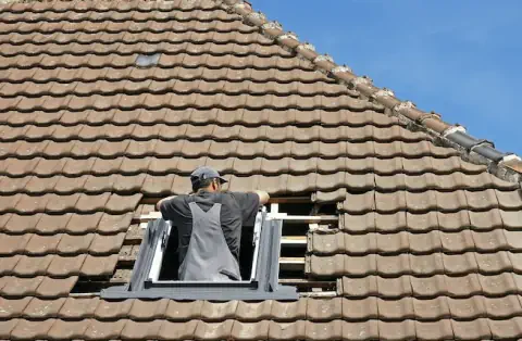 Pose de velux - Commentry